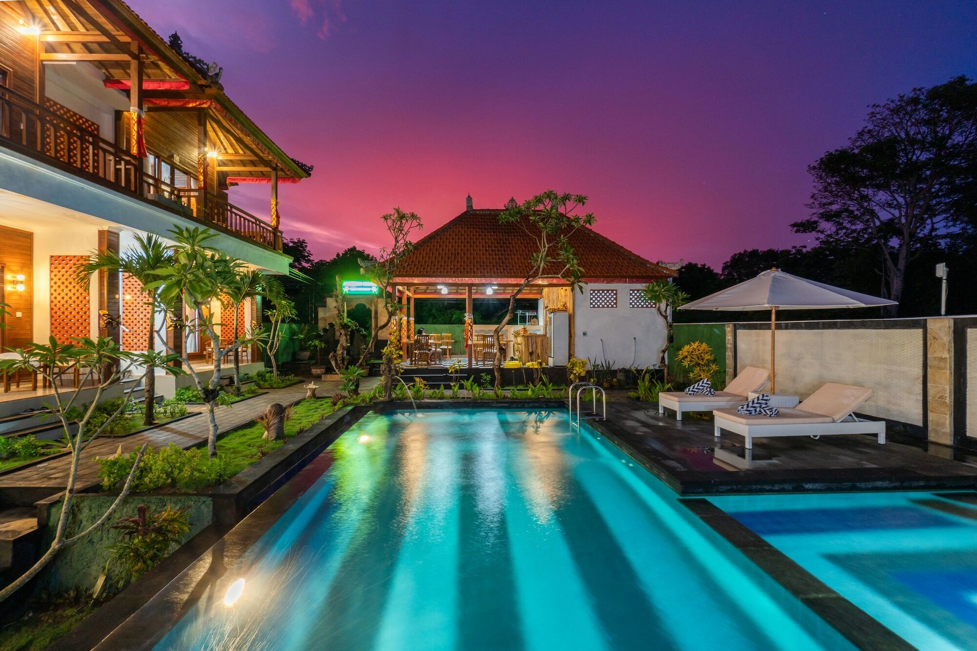 Lembongan Cempaka Villa & Restaurant Nusa Lembongan Eksteriør bilde